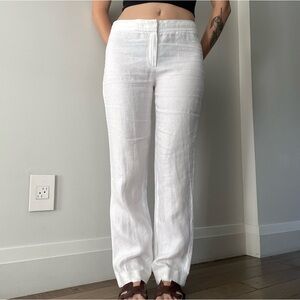 Massimo Dutti 100% linen pants size 6 / 38 eur